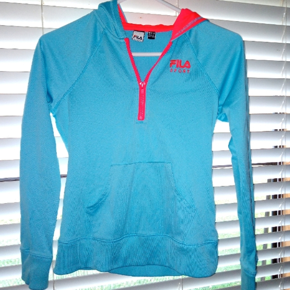 Young girl Fila jacket
